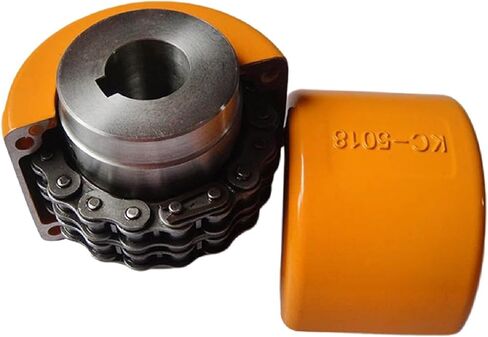 KC5014 Sprocket Gear Chain Coupler Wiht Cover 15/16/17/18/19/20/22/24/25.4/28/30/32/35mm Roller Chain Coupling 1Pcs(15x22) in Saudi Arabia