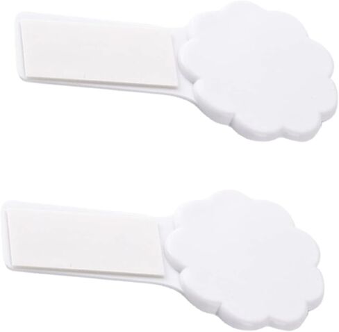 ARTIBETTER 2pcs Adhesive Toilet Riser Seat Handles Sanitary Easy Install for Home Public Restrooms in Saudi Arabia