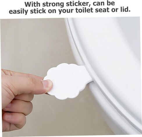 ARTIBETTER 2pcs Adhesive Toilet Riser Seat Handles Sanitary Easy Install for Home Public Restrooms in Saudi Arabia