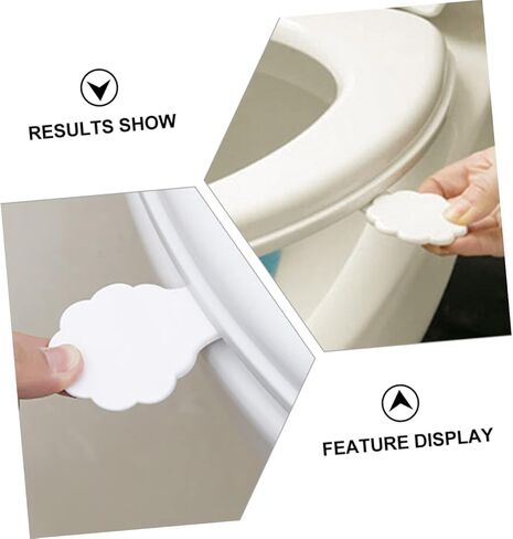 ARTIBETTER 2pcs Adhesive Toilet Riser Seat Handles Sanitary Easy Install for Home Public Restrooms in Saudi Arabia
