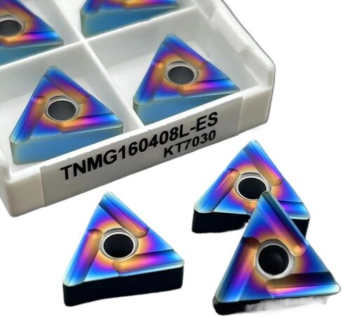 HRC60 high Hardness TNMG160404R TNMG160408R TNMG160404L TNMG160408L Nano Blue quenched Steel Stainless Steel Turning Tool(TNMG160404L-S KT7030) in Saudi Arabia