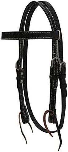 Showman Mini/Small Pony Leather Browband Headstall W/ in Saudi Arabia