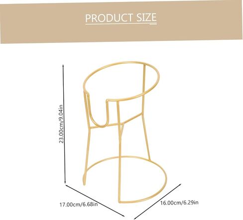 PRETYZOOM Drink Dispenser Rack Beer Bucket Holder Stand for Party Use Drink Container Base for Festive Celebrations Ring Design in Saudi Arabia