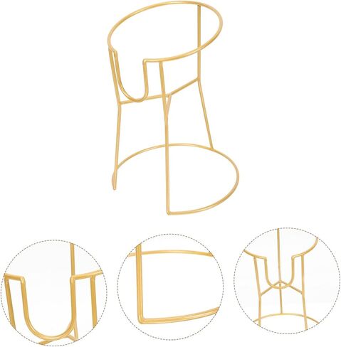 PRETYZOOM Drink Dispenser Rack Beer Bucket Holder Stand for Party Use Drink Container Base for Festive Celebrations Ring Design in Saudi Arabia