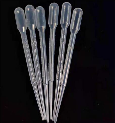 100pcs to 1000pcs lab 2ml plastic pasteur pipette transfer pipette dropper Polyethylene(2ml 1000pcs) in Saudi Arabia