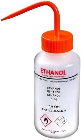 2pcs/lot Lab Ethyl Alcohol Elbow Plastic Squeeze Wash Bottle Lab Rinse Bottles Clean Safe in Saudi Arabia