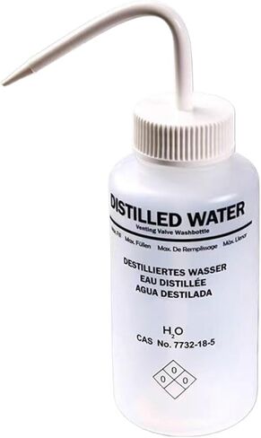 2pcs/lot 500ml Laboratory Plastic for Distilled Water Chemicals Rinse Bottle Cleaning Safety Elbow Washing Bottle Vials in Saudi Arabia