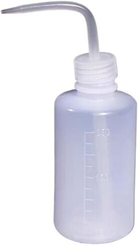 2pcs/lot 500ml Laboratory Plastic for Distilled Water Chemicals Rinse Bottle Cleaning Safety Elbow Washing Bottle Vials in Saudi Arabia
