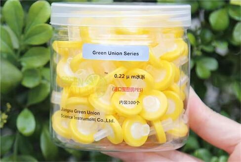 100pcs/lot Lab 13mm 25mm Material Nylon/PES/PTFE/MCE/Fiberglass Millipore Membrane filter 0.22/0.45um pore size(13mm 0.22um PES) in Saudi Arabia