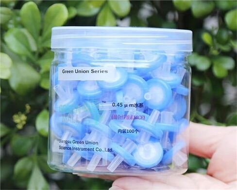 100pcs/lot Lab 13mm 25mm Material Nylon/PES/PTFE/MCE/Fiberglass Millipore Membrane filter 0.22/0.45um pore size(13mm 0.22um PES) in Saudi Arabia