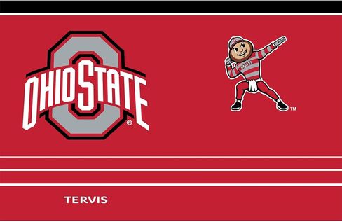 Tervis Traveler Ohio State Buckeyes - MVP Triple Walled Tumbler Cup Cupts يحافظ على المشروبات الباردة والساخنة ، 20 أوقية ، الفولاذ المقاوم للصدأ in Saudi Arabia