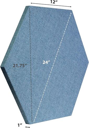 لوحة ATS Acoustics Hexagon - 24 '× 1' (الأزرق الفاتح) in Kuwait