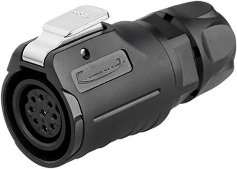 LP16 Aviation Plug 9-pin Power Signal Wiring Industrial Connector(Single Hole Reverse mounting) in Saudi Arabia