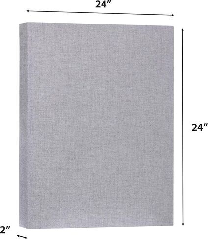 ATS ACOUSTICS ACOUSTIC ACOUSTIC PANE 24 "× 24" × 2 "امتصاص الصوت الاحترافية جودة لوحة الجدار in Kuwait