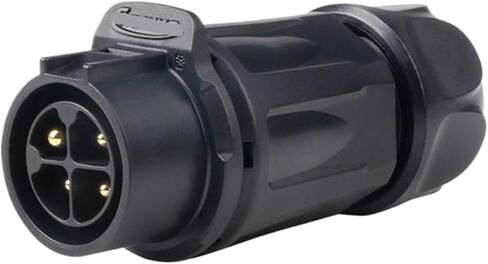 LP20 Plastic with Fence Industrial Aviation Plug 4-pin Connector LED Power Cable Power Signal pin Plug(Single Hole Female seat) in Saudi Arabia