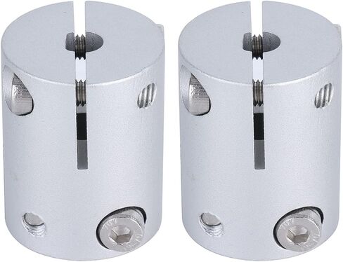 2pcs Aluminum Alloy Balanced Weight Volume Shaft Coupler Flexible Coupling High Speed Connection Parts Motor Accessories in Saudi Arabia