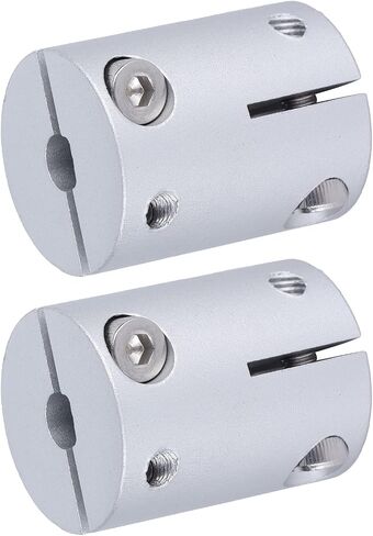 2pcs Aluminum Alloy Balanced Weight Volume Shaft Coupler Flexible Coupling High Speed Connection Parts Motor Accessories in Saudi Arabia