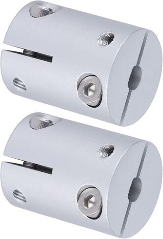 2pcs Aluminum Alloy Balanced Weight Volume Shaft Coupler Flexible Coupling High Speed Connection Parts Motor Accessories in Saudi Arabia