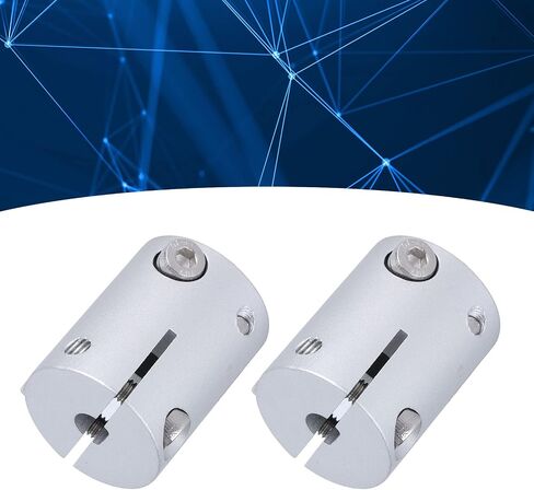 2pcs Aluminum Alloy Balanced Weight Volume Shaft Coupler Flexible Coupling High Speed Connection Parts Motor Accessories in Saudi Arabia
