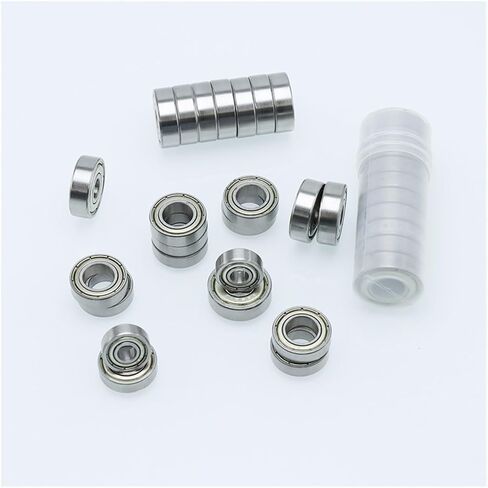 5pcs Miniature Ball Bearing 608ZZ 1x3x1 3x7x3 4x7x2.5 4x8x3 5x8x2.5 5x10x4 RC Car Skates Carbon Steel Deep Groove Small Bearings(ID4x8x2) in Saudi Arabia