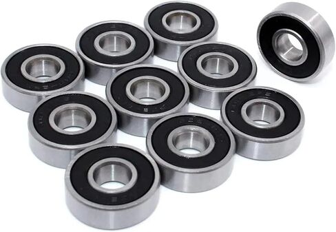 One Pcs 608 6200 6201 6202 6203 6204 6205 6206 6207 6208 RS Miniature Ball Bearings Small Double Shielded(6201-RS 12X32X10mm) in Saudi Arabia