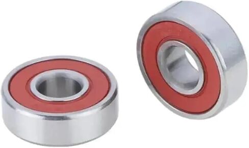 10pcs 608 2rs 8x22x7mm ألواح التزلج الأحمر عجلات ABEC-9 مهاوي مصغرة الأدوات تزلج محامل الصلب in Saudi Arabia