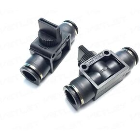 1 PCS manual valve HVFF manual valve HVU quick air connector HVFF 1/4, HVFF3/8, HVFF1/2 one-touch pneumatic valve(9.52mm) in Kuwait