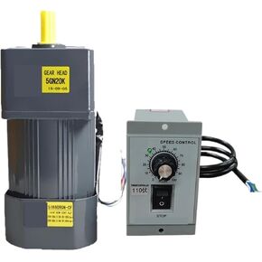 asynchronous motor 60W 110V AC Gear Motor With Speed Regulator 5IK60RGN-AF High Torque Adjustable Speed Asynchronous Motor Shaft Diameter 15mm(0-22 RPM) in Saudi Arabia
