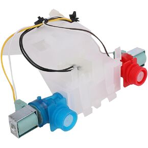 WTW5200VQ2 WTW5310VQ0 RTW4440VQ1 Washer Water Inlet Valve Fit for whirlpool roper WTW5600VQ0 RTW4305VQ1 WTW5300VW2 RTW4440XQ0 ATW4475VQ0 MVWC300VW1 ATW4475XQ0 MVWC500VW1 NTW4500XQ0 ETW4400XQ0 in Saudi Arabia