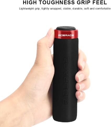 Bike Handlebar Grips Lock-On Bike Grips - Premium Soft Foam Handlebar Grips with Secure Clamp, Non-Slip Comfort for Mountain Bikes/BMX/Cruisers in Saudi Arabia