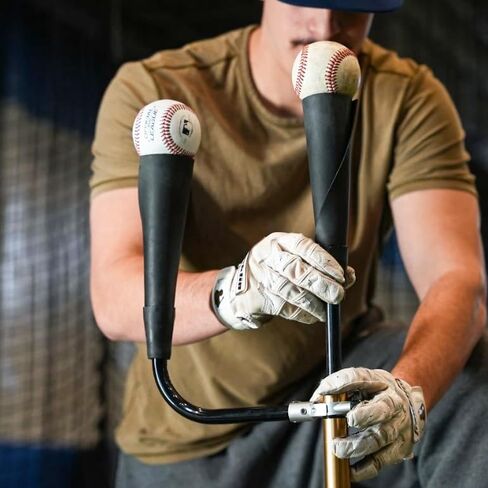 Dual Training Baseball & Softball Tee Arm Attachment Improve Swing Path, Mechanics, and Focus. CT4 Auxiliary Arm Attachment in Saudi Arabia