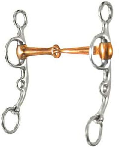 Western SS Copper Mouth Snaffle Argentine Bit in Saudi Arabia