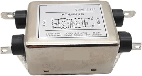 مرشح طاقة أحادي الطور SGAEV3-6A2 220V 6A مرشح مضاد للداخل in Saudi Arabia