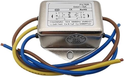 مرشح السلطة الرصاص DAA1-10A 220V 6A 10A DAA1-6A مرشح مضاد للداخل (DAA1-6A 6A) in Saudi Arabia