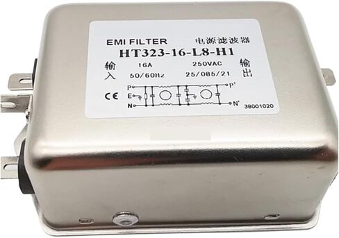 Double Stage Filter HT323-16-L8-H1 Power Filter Single Phase 220V 16A in Saudi Arabia