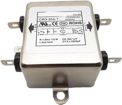 مرشح الطاقة أحادي الطور CW3-20A-T 10A 20A CW3-20A-S (CW3-20A-T) in Saudi Arabia