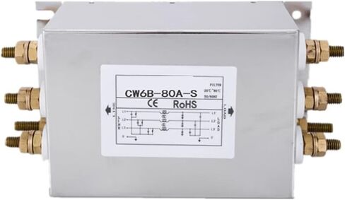 العاكس سيرفو CW6B/6BL2-50A80A-S100A200A مرشح ثلاثي الأسلاك ثلاث مراحل (100A) in Kuwait