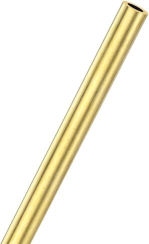 1 pack 300mm النحاس النحاس ، 12 مم OD 1mm سماكة الجدار H62 النحاس الأنابيب سلس للبناء/صياغة/صياغة DIY ، أنبوب مستقيم معدني [0.47x0.04x11.81in] in Kuwait