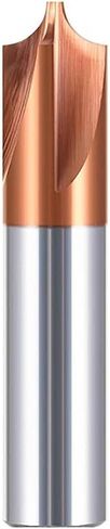 8mm 10mm Shank Milling Cutter R0.5-R5.0 Radius Corner Rounding End Mill Carbide CNC Machine Router Bit(R0.75xD4x50L) in Saudi Arabia