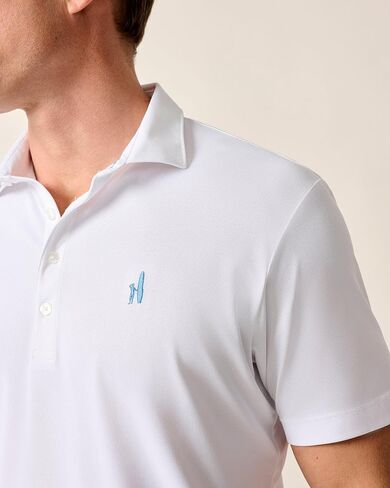 Johnnie -O Performance Mesh Polo - Stevie in Saudi Arabia