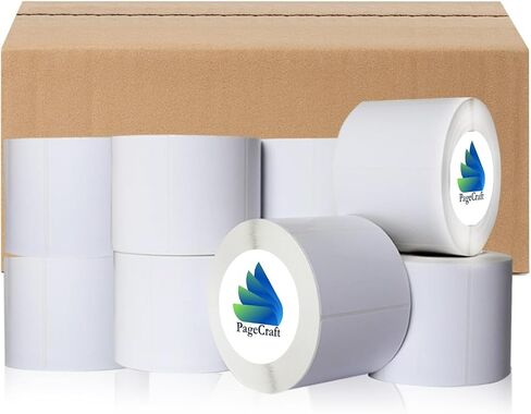 4x6 Direct Thermal Labels – Shipping Labels Compatible with Thermal Label Printer – Highly Adhesive and Waterproof Printer Paper – 8-Pcs Roll Pack, 2,000 Label Sheets in Saudi Arabia