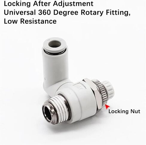 1 piece pneumatic joint speed regulating valve air joint pipe joint AS1301F/2301F/3301F/4301F-M5 01 02 03(AS1311F-M3-04) in Saudi Arabia