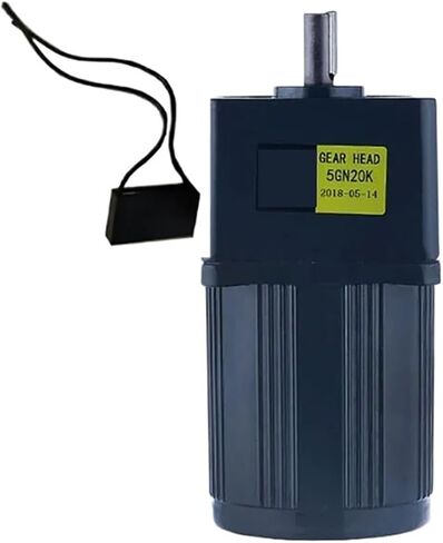 محرك غير متزامن 40W 220V AC محرك ثابت السرعة 5IK40GN-C المرحلة الواحدة عزم الدوران المرتفع تباطؤ عمود محرك غير متزامن قطره 12 مم keyway 4mm (14rpm) in Kuwait