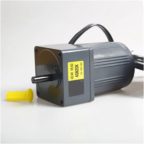 محرك غير متزامن 40W 220V AC محرك ثابت السرعة 5IK40GN-C المرحلة الواحدة عزم الدوران المرتفع تباطؤ عمود محرك غير متزامن قطره 12 مم keyway 4mm (14rpm) in Kuwait