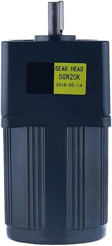 محرك غير متزامن 40W 220V AC محرك ثابت السرعة 5IK40GN-C المرحلة الواحدة عزم الدوران المرتفع تباطؤ عمود محرك غير متزامن قطره 12 مم keyway 4mm (14rpm) in Kuwait