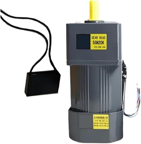 محرك غير متزامن 60W 110V AC التروس الثابتة السرعة المحرك 5IK60GN-AF المرحلة عالية عزم الدوران غير المتزامن قطره 12 مم (70 دورة في الدقيقة) in Saudi Arabia
