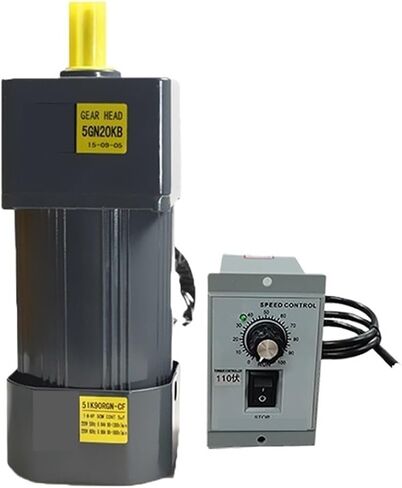 محرك الترس غير المتزامن محرك AC Motor 5ik90rgn-AF مع منظم السرعة 90W 110 فولت السرعة القابلة للتعديل عزم الدوران العزم غير المتزامن قطره 12 مم (0-9rpm) in Saudi Arabia