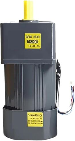 محرك غير متزامن 60W 380V AC Gear Motor High Torque 5ik60GN-YF ثلاث مراحل غير متزامن قطره 12 مم (9rpm) in Saudi Arabia