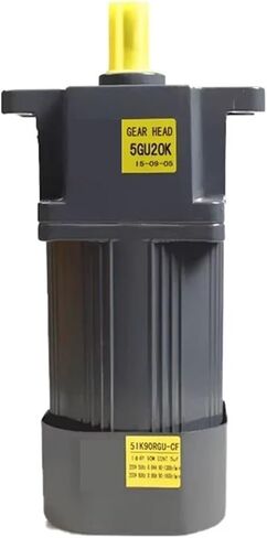asynchronous motor 5IK120GU-CF High Torque 120W 220V Reinforced AC Gear Fixed Speed Motor With Ears Asynchronous Motor Shaft Diameter 15mm(140RPM) in Saudi Arabia