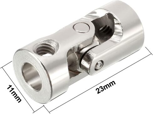 المفاصل العالمية 2pcs 5-5mm 6-6mm 3-3mm اقتران اقتران مفصل Universal Universal u consist unctor 23x11mm 13 × 7 مم للسيارة DIY لربط سيارات الطراز ، سفن النموذج ، الروبوتات ، ET (3 مم إلى 3 مم) in Saudi Arabia